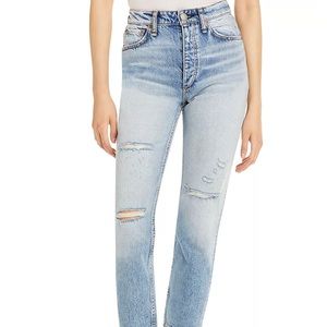 Rag & bone ripped denim.